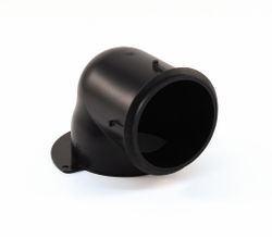 Coude pour conduit d'air circulaire, Renson, 80mm, 90°, plastique